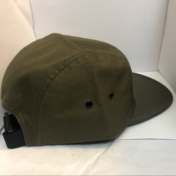 NEW C[M]D 5 Panel Jockey Flat Bill Skateboarder OS Cap Hat NWOT - Picture 6 of 9